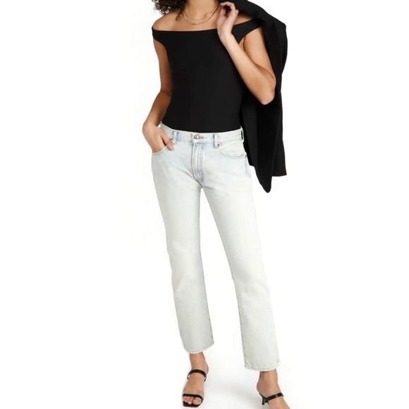 NEW ALIX NYC BLACK OFF-THE-SHOULDER BODYSUIT - Picture 10 of 10